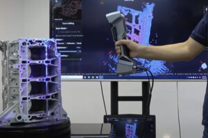 Handheld Blue Laser Scanner Captures 3D Metrology