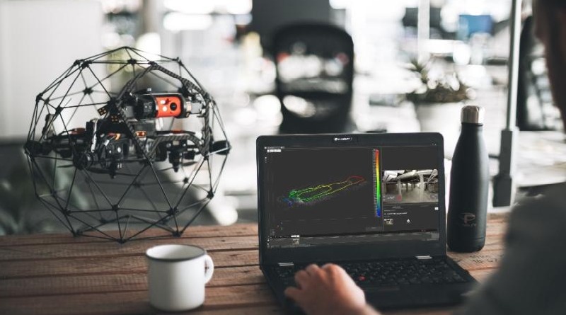 Indoor Remote Radiation Sensing and Mapping