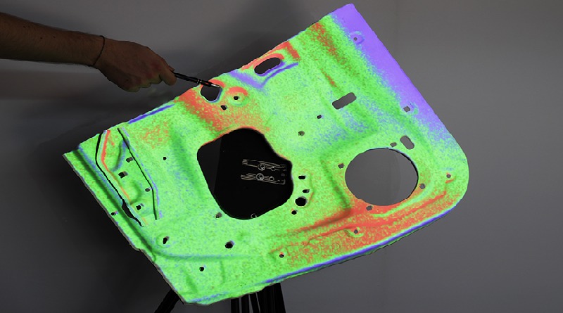 New 3D Scanner Projects Highest Resolution Part Deviations