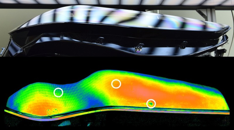 Form Measurement and Defect Detection for Glossy Surfaces