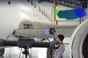 Multiple Laser Line Scanner Captures 3D Data Without Markers