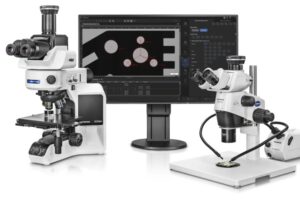 Software Captures Precise 2D Microscope Images and Measurements