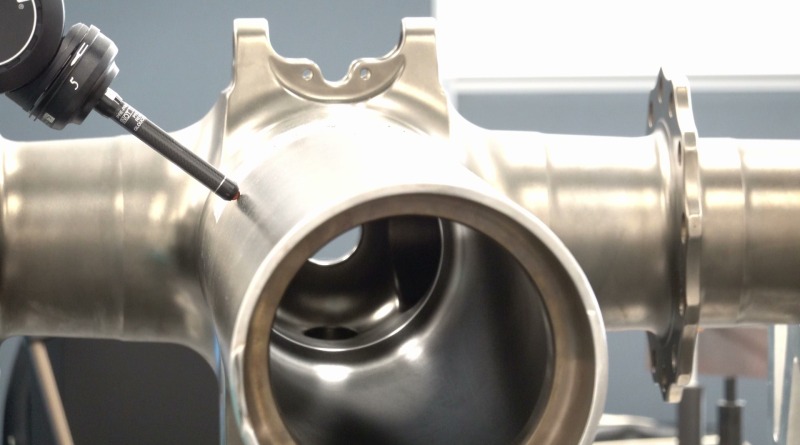 Ultrasonic Thickness CMM Measurement Probe Launched