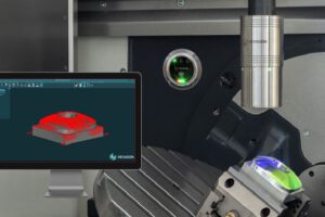 Wireless Laser Scanner Performs CNC Machine Part Inspections