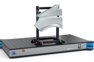 Automated Self-Propelled Gridplate Efficiently Transports Components For CMM Inspection