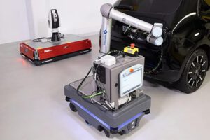 Kết nối quét không dây để kiểm tra tự động theo dõi bằng laser quy mô lớn