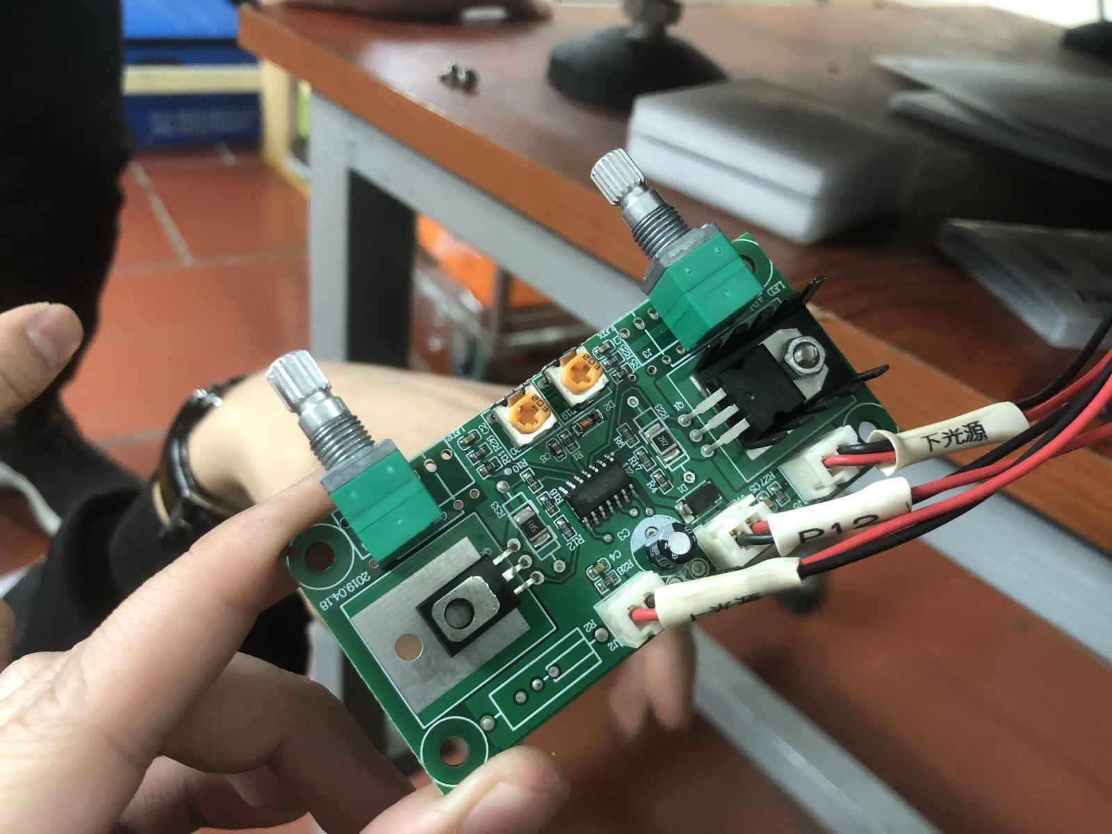 SỬA CHỮA BẢNG MẠCH MÁY ĐO 2D 3D