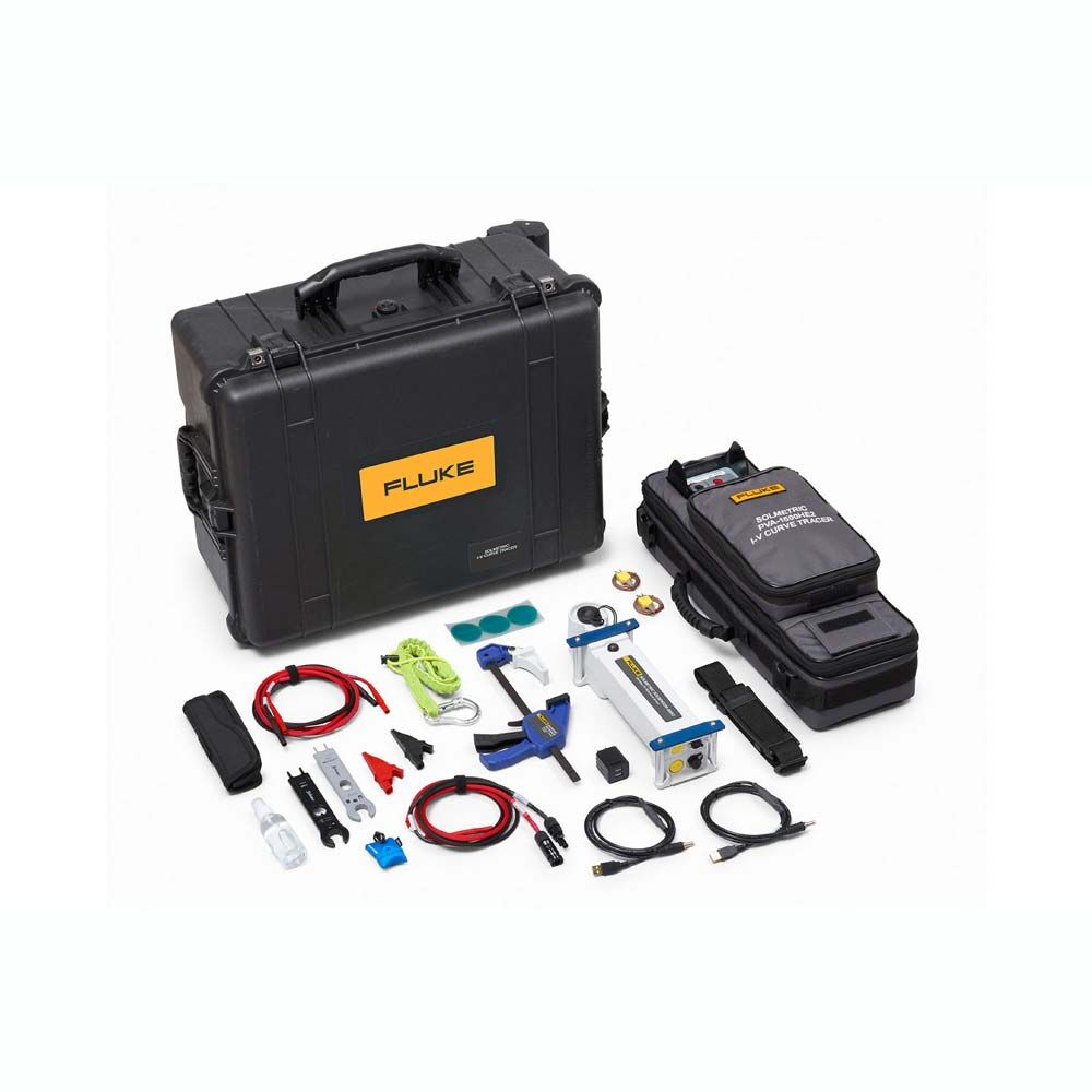 Fluke PVA-1500HE2/TR Solmetric PVA high efficiency I-V Curve Tracer with training